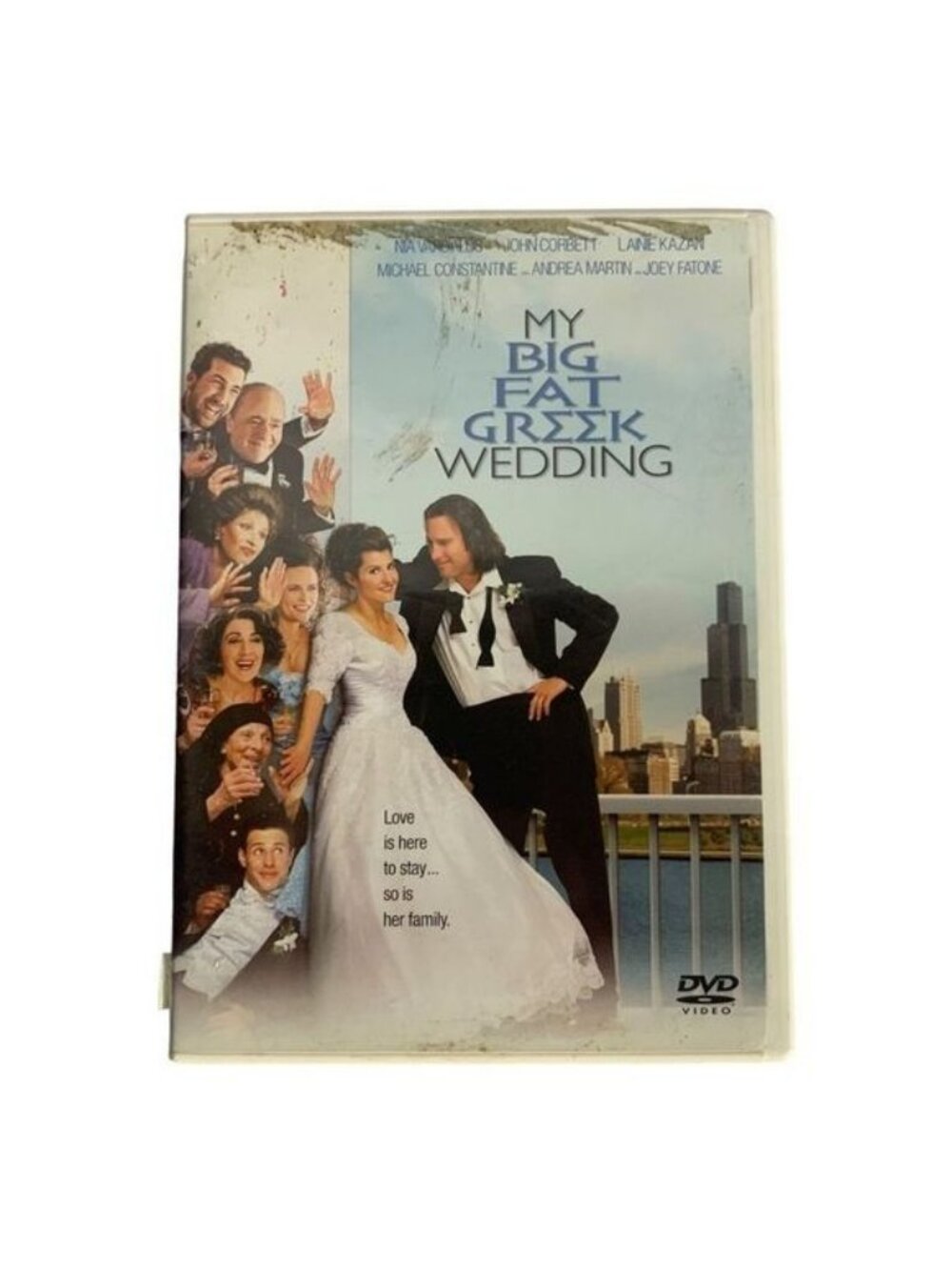 My Big Fat Greek Wedding DVD 2002 Nia Vardalos PG Universal Full Frame Edition